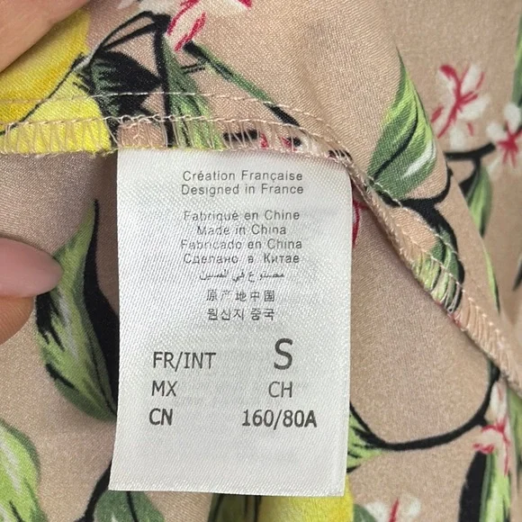 Tan and Yellow Boxy Kimono or Robe with Relaxed Fit - Picture 3 of 9